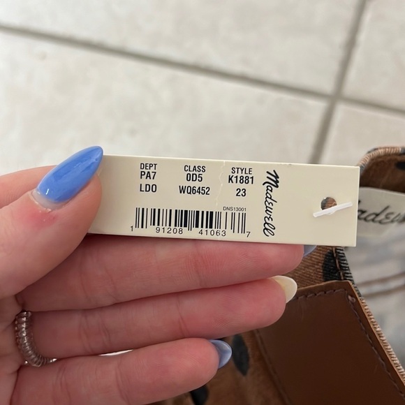 NWT Madewell 10" High-Rise Skinny Jeans in Leopard Dot Size 23 - Picture 11 of 15